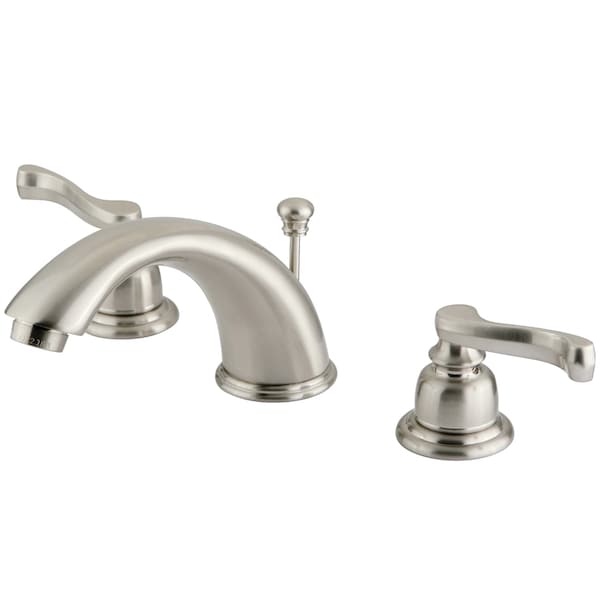 Widespread Bathroom Faucet, Brushed Nickel